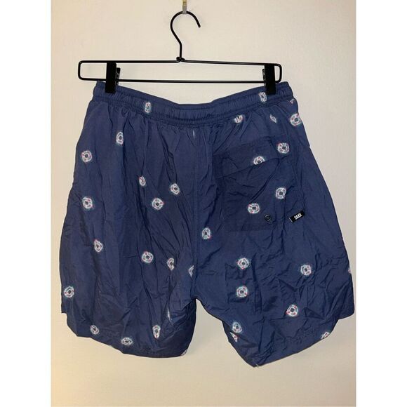 Saxx Cannonball 2N1 Hybrid Shorts Ballpark Pouch Swim Trunks Navy Medium - Picture 2 of 4